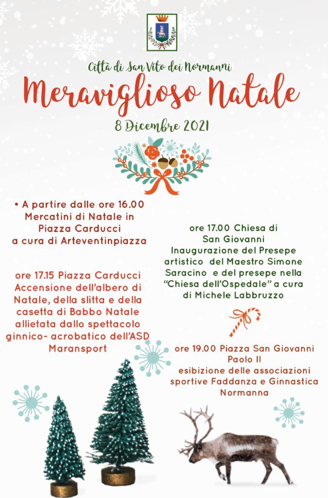 Accensione dell’albero di Natale 