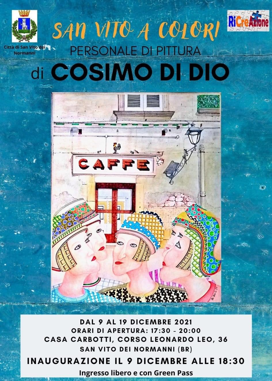 San Vito a colori - personale di pittura di Cosimo Di Dio