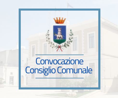 Convocazione consiglio comunale 